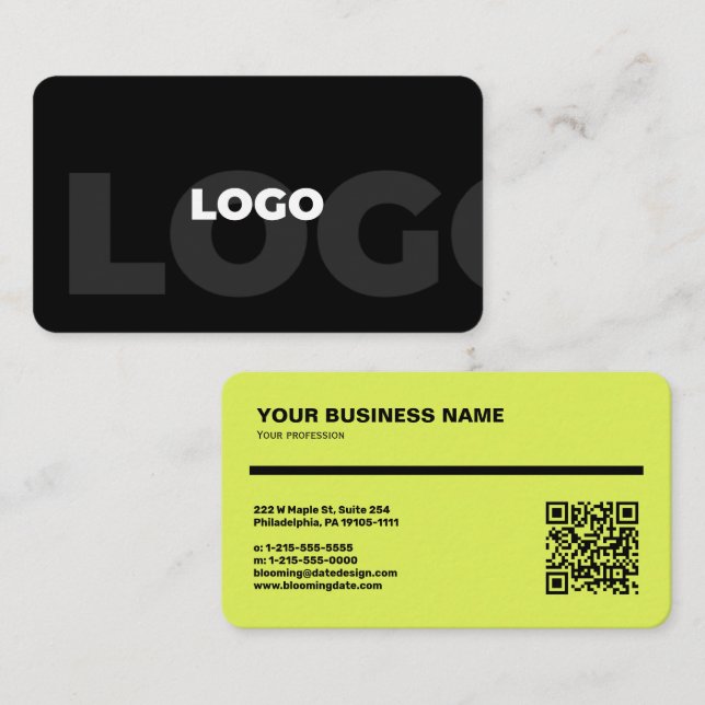 Business Card for Entrepreneur  (Front/Back)