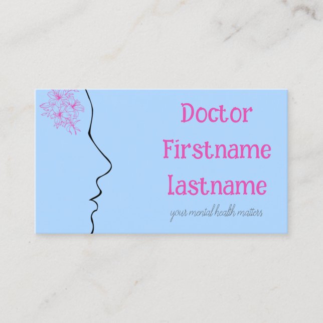 business card for psychologist and therapist🥰  (Front)