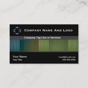 Business card for technology services