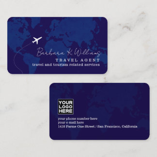 Business Card for Travel Agents