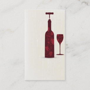 business card for winery
