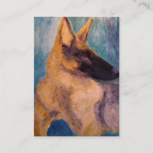 Business Card, German Shepherd Rescue Business Card