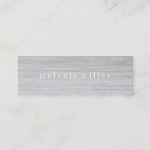 Business Card - Grey Grain
