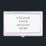 Business Card Holder Do It Yourself<br><div class="desc">Customize your design in Templett. After you are done editing, download your file in a JPG format (don't forget to turn on the bleed option). Upload your design here by clicking on the blue "Personalize" button.</div>