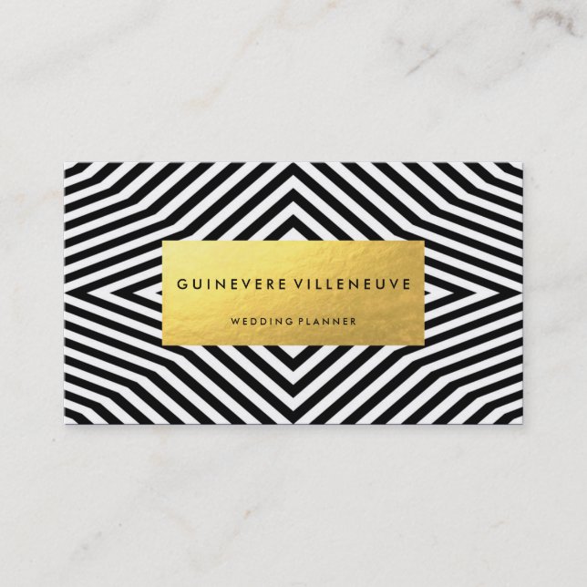 Business card in luxury pattern customizable (Front)