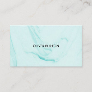 Business card in the style of minimalism.