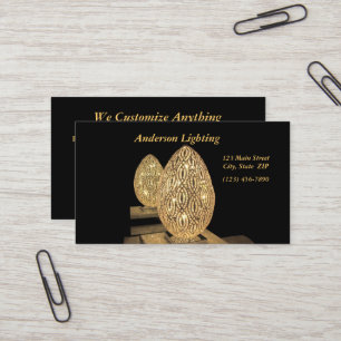 Business Card--Lighted Egg Card