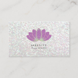 Business Card - Lotus Iridescent