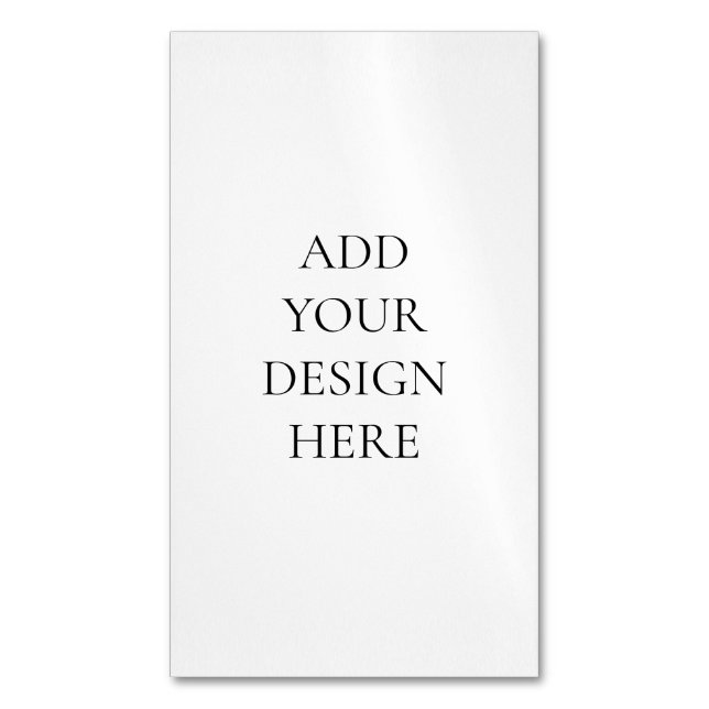 Business Card Magnet (devant Vertical)