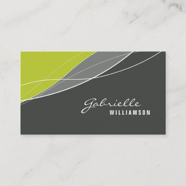 BUSINESS CARD :: modern elegance 3 (Front)