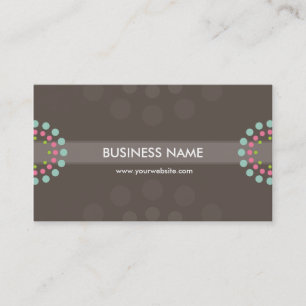 BUSINESS CARD modern retro spot