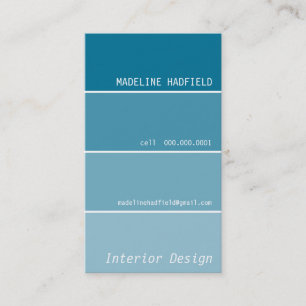BUSINESS CARD :: paint swatch 3P