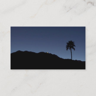 BUSINESS CARD  Palm Springs in Shadows