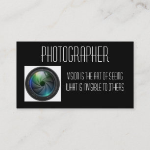 Business Card/Photography Appointment Card