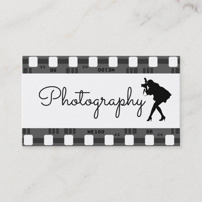 Business Card/Photography Appointment Card (Front)