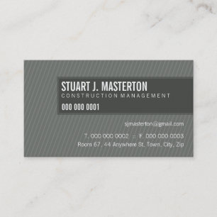 BUSINESS CARD :: simple blocked 3