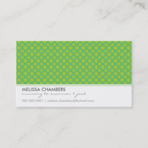 BUSINESS CARD :: simplistic-pattern 2L