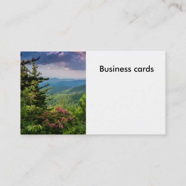 Business Card Template (Front)