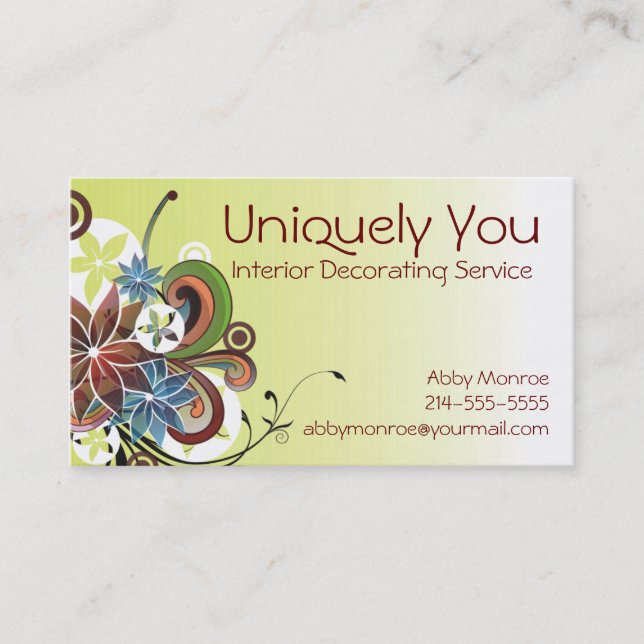 Business Card Template 25 (Front)