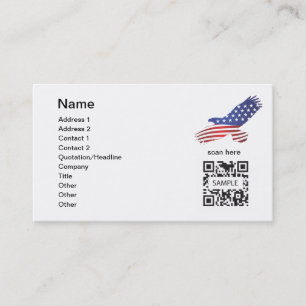 Business Card Template Eagle