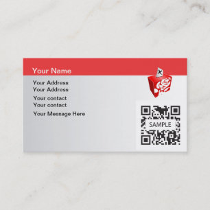 Business Card Template Labour Party