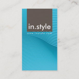 BUSINESS CARD :: trendy modern sway P13