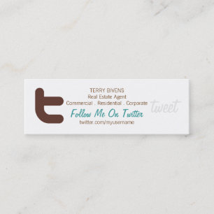 Business Card Twitter br