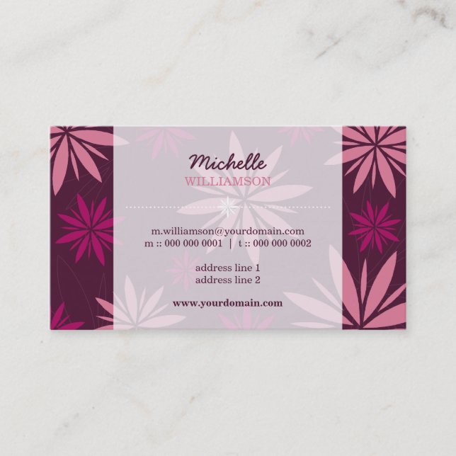 BUSINESS CARD :: vitality 6 (Front)