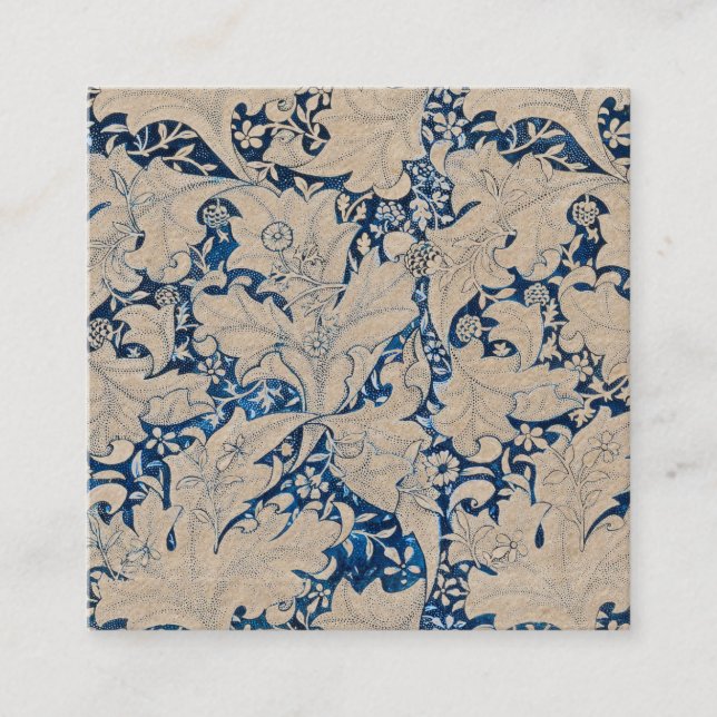 BUSINESS CARD : WILLIAM MORRIS : WALLFLOWER (Front)
