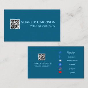 Business Card with QR Code