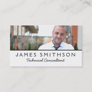 Business Card Your Photog Custom Template Plain