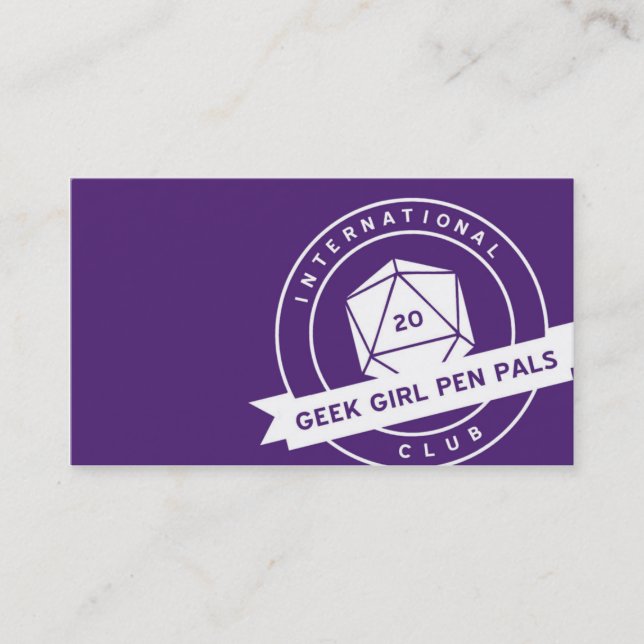 Business Cards (Front)