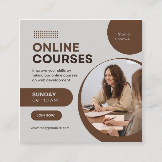  Business Cards (Front)