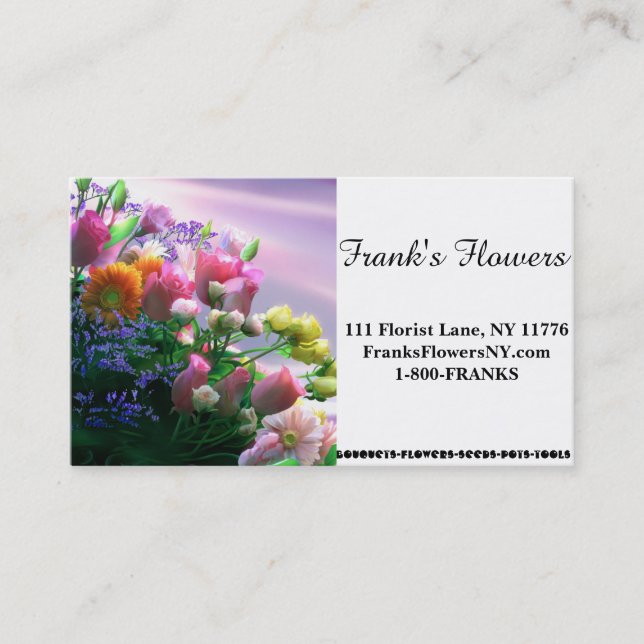 Business Cards, 3.5" x 2.0", 100 pack, White Business Card (Front)