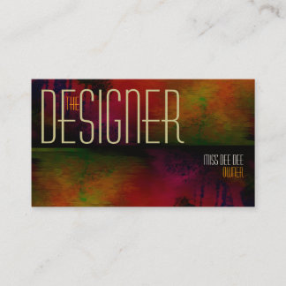 Business Cards Abstract Two Sided Customizable