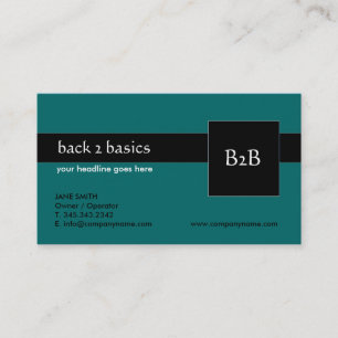 Business Cards - B2B