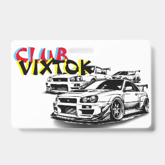 Business cards badge