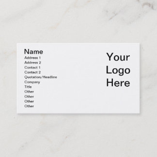 Business Cards Design your own