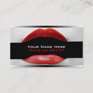 Business Cards For Make Up Cosmetics