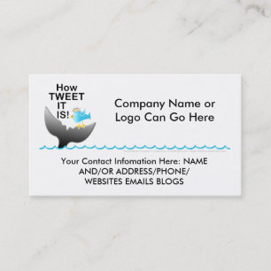 Business Cards - How TWEET It Is!