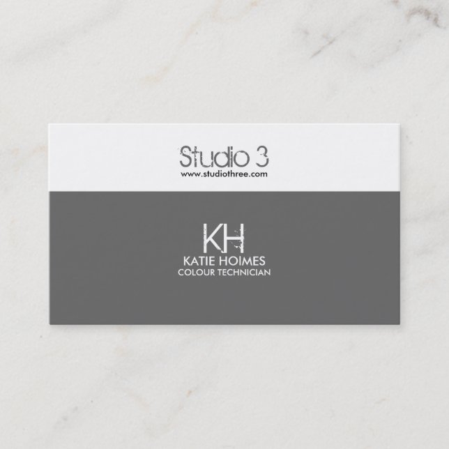 Business Cards - Modern 2 Horizontal (Front)