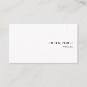 Business Cards Personalized Modern Elegant Simple