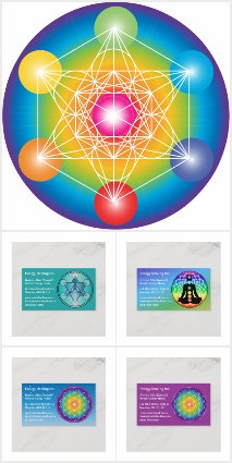Business Cards - Reiki, Yoga, Energy Healer