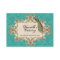 Business Cards - Teal Vintage Peacock & Etchings