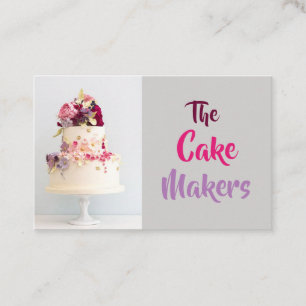 Business Cards - The Cake Makers Design2