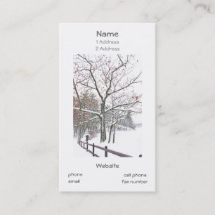 Business Cards with a touch of Nature