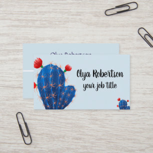 Business Cards with cute cactuses