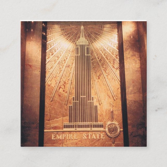 Business Cards with Empire State Design (Front)
