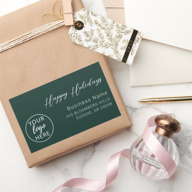 Business Christmas Happy Holidays  Sticker (Gifting)