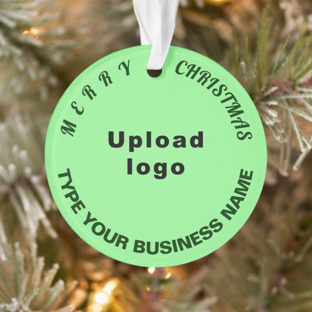 Business Christmas Light Green Circle (Arbre)